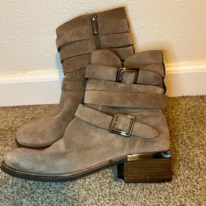 Vince Camuto Webey Moto Boots